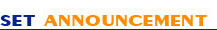 Investor Relations : Thai Listed Company Informations, SET ANNOUNCEMENT
